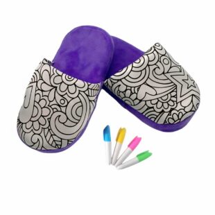 Coloring Pajamas Slippers