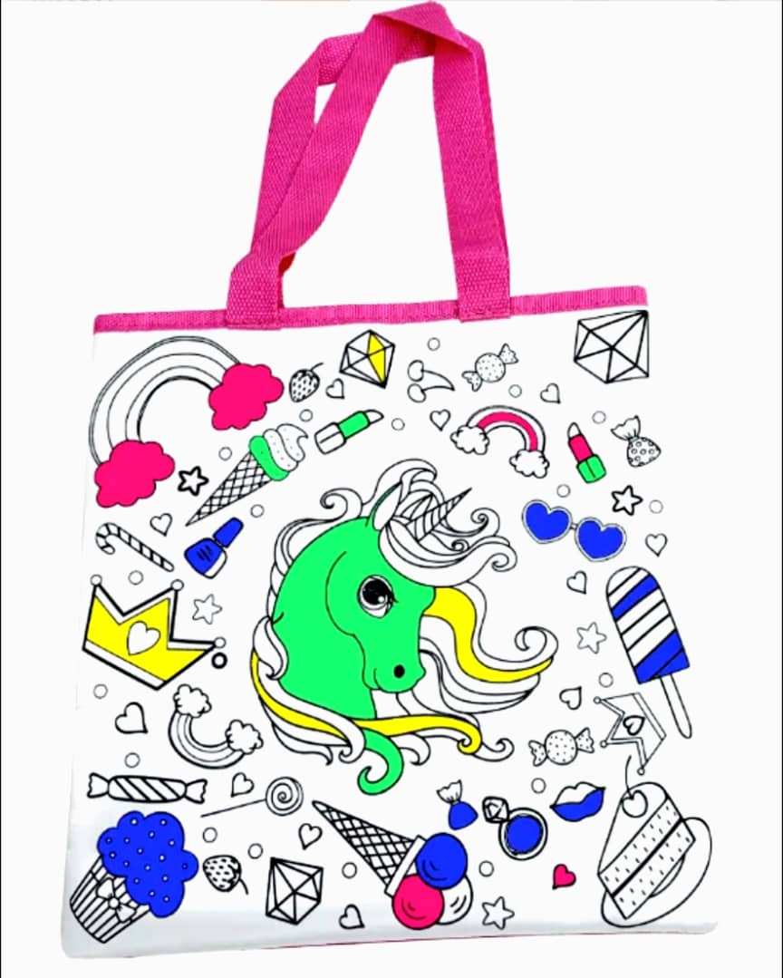 DIY Coloring Tote Bag - Image 3