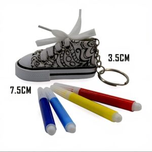 DIY Mini Sneaker keyholder