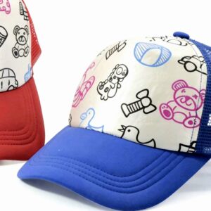 DIY Coloring Face Caps